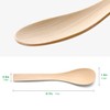 Bamboo Cutlery -200PK Bamboo Soup Spoon 6.7" Disposable Compostable Spoons