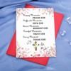 Prayer Cards,Bible Verse Cards,Baptism Gifts for Girl,Baptism Cards for Girls