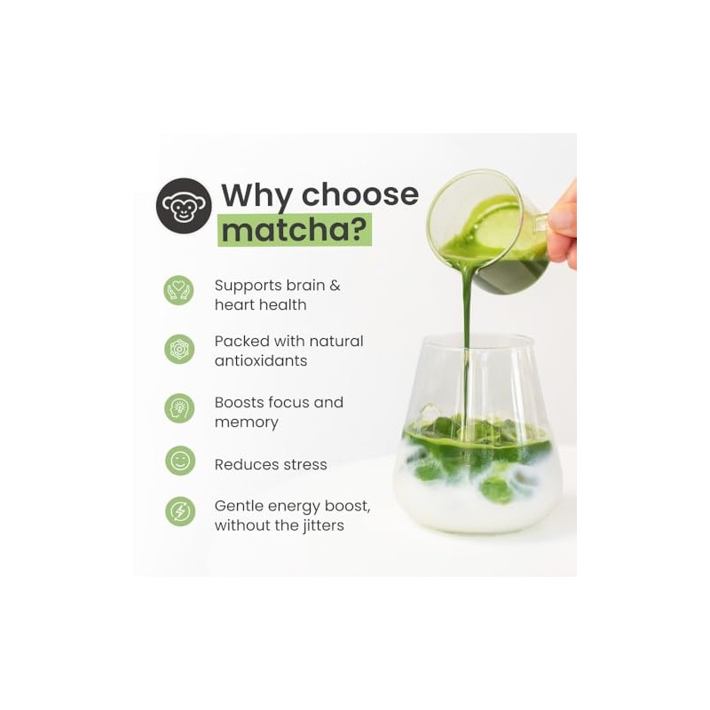 PureChimp Matcha Green Tea Powder - 50 g de Matcha