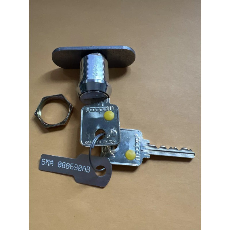 Medeco New Medeco 72S Cam Lock, High Security with 2