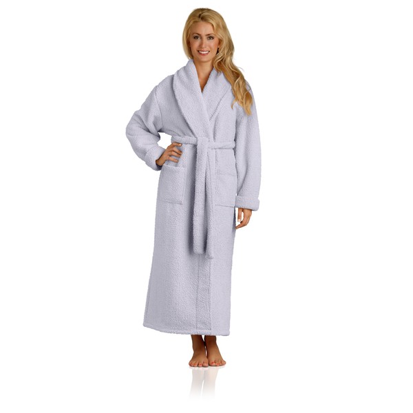 Plush Microfiber Fleece Robe | Super Soft & Warm |