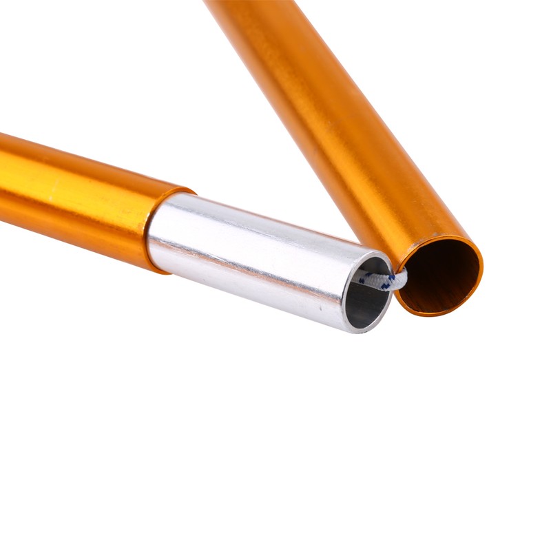 2pcs 19mm Aluminum Alloy Camping Tent Pole Support Replacement Kit