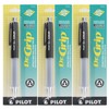 PILOT Pilot Dr.Grip Retractable Ball Point Pen, Medium Point, Black