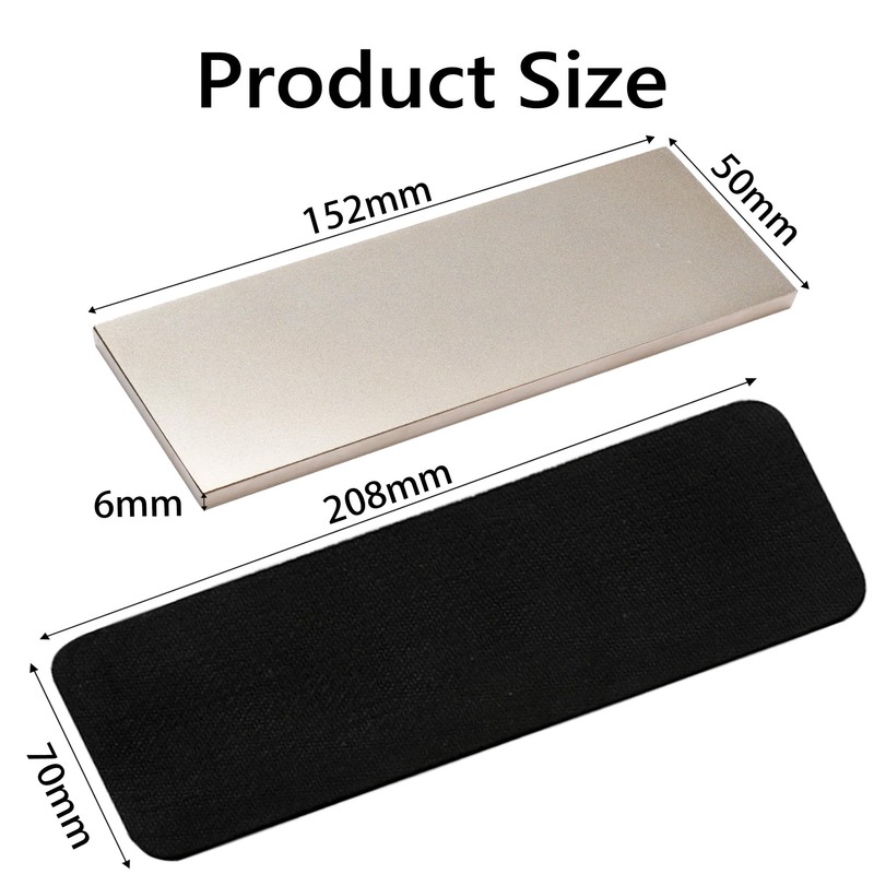 Diamond Sharpening Stone 600 Grit - Knife Sharpener Whetstone for