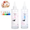 1:1 Epoxy Resin Transparent Glue Sealant DIY Handcrafted Making 40Min