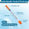Schainyan Syringes with Needle Individually Wrapped Sterile Syringes 20 Pack|U-100