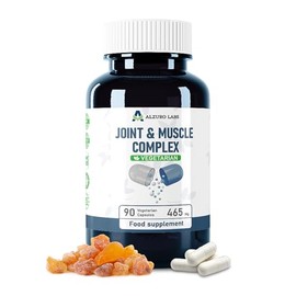 Joint & Muscle Complex | Boswellia, Devil's Claw & Pea + Vitamin C & D3 | 10:1 Extracts for Bones, Cartilage & Muscle Function | 90 Vegan Capsules | GMP & 3rd Party Lab Tested