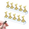Magnetic Nail Tips Stand, Nail Stand Display, 2 Sets Acrylic