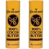 Cococare Cocoa Butter Stick, 1 Ounce (Pack of 2)