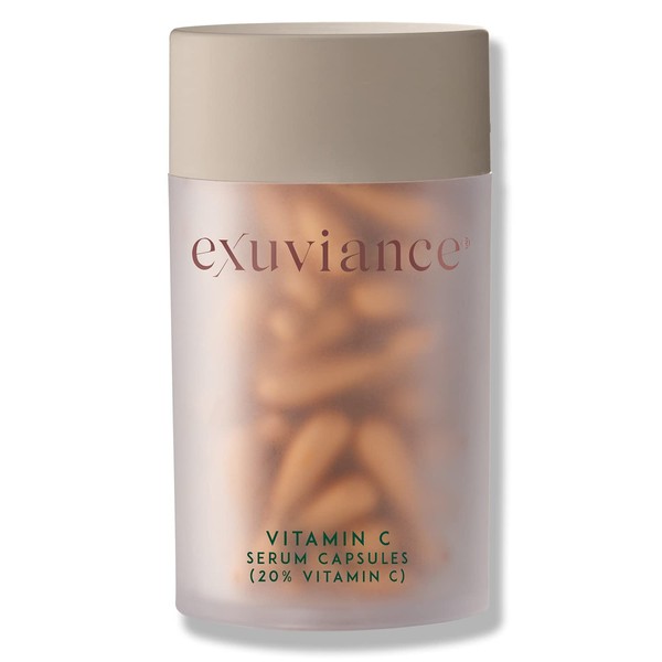 EXUVIANCE Vitamin C Serum Maximum Effective Strength Single-use Capsules, 60 ct.