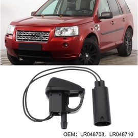VGOL Car Front Windshield Heated Washer Nozzle Lr048708 Compatible With Land Rover Freelander 2 2006-2014