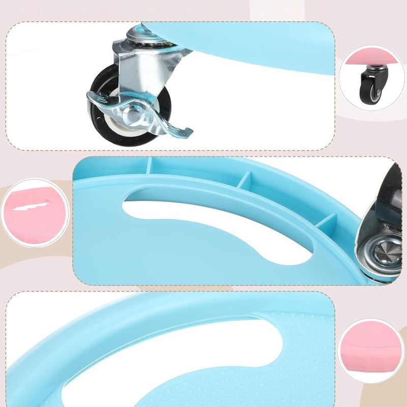 Paifeancodill Sliding Ab Muscle Wheel,Abdominal Disc Wheel Roller Trainer, Fitness