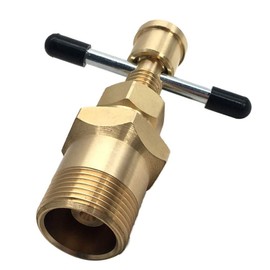 Professional Brass Olive Removal Tool, Heavy Duty Ferrule Puller for 1/2in and 3/4in NPT Copper Pipes, HVAC/Plumbing/AC Duct Compatible, No-Tool Design.