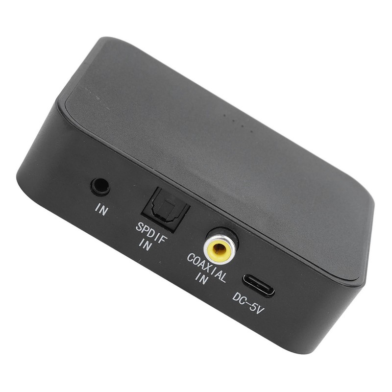 Bluetooth Transmitter Support Fiber Optic Coaxial AUX Memory Card Bluetooth