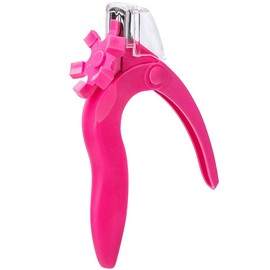 1PCS Acrylic Nail Clipper Stainless Steel Nail Tip Cutter Gel False Nail Trimmer Adjustable Nail Cuticle Edge Trimmer Nail Art Manicure Tools （Red）