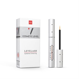 LEVELASH Potenciador de Pestañas | Serum para pestañas largas y voluminosas en 2-4 semanas | Serum potenciador de pestañas | Alargamiento de pestañas | Certificado dermatológico-oftalmológico | No contiene PROSTAGLANDINA