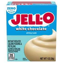 Jell-o Sugar-free Instant Pudding & Pie Filling, White Chocolate,1 Ounce (Pack of 4)