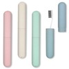 NEXCURIO 4 Pack Travel Toothbrush Case, Portable Breathable Toothbrush Holder