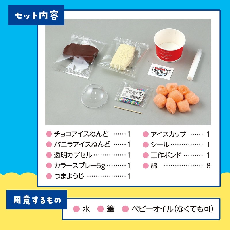 Artec 55467 Double Cup Ice Cream 55467 Clay Food Samples
