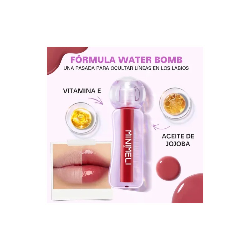 Minimeli Combo Base Maquillaje Mate Spf30 + Brillo Labial