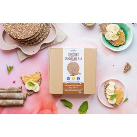 KZ Clean Eating High Fibre Scandinavian Cracker, Cinnamon, 200 Grams