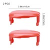 2 Pcs Flymo Trimmer Spool Cover Caps Practical Spool Cover