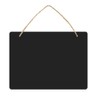 ULTNICE Wedding Chalkboard Signs Hanging Sign Double-Sided Erasable Message Board
