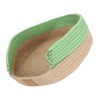 Round Cat Bed Cotton Rope Woven Basket Multipurpose Sleeping Scratching