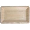 KOKA Palm Leaf Disposable Plates Rectangular Environmentally Friendly Disposable Tableware