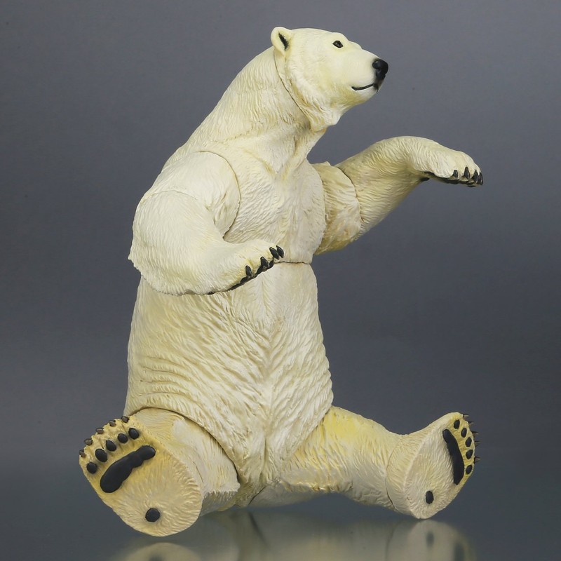 Sofubi Toy Box 009 Polar Bear Polar Bear Non-Scale Painted