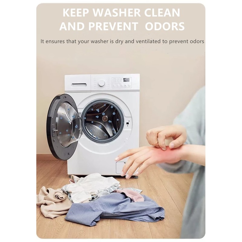 Washer Door Prop, [Easy to Stick] Front Load Washer Door