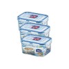 HPL807 Food Storage Container, Multifunctional Box, 0.47 L, Set of