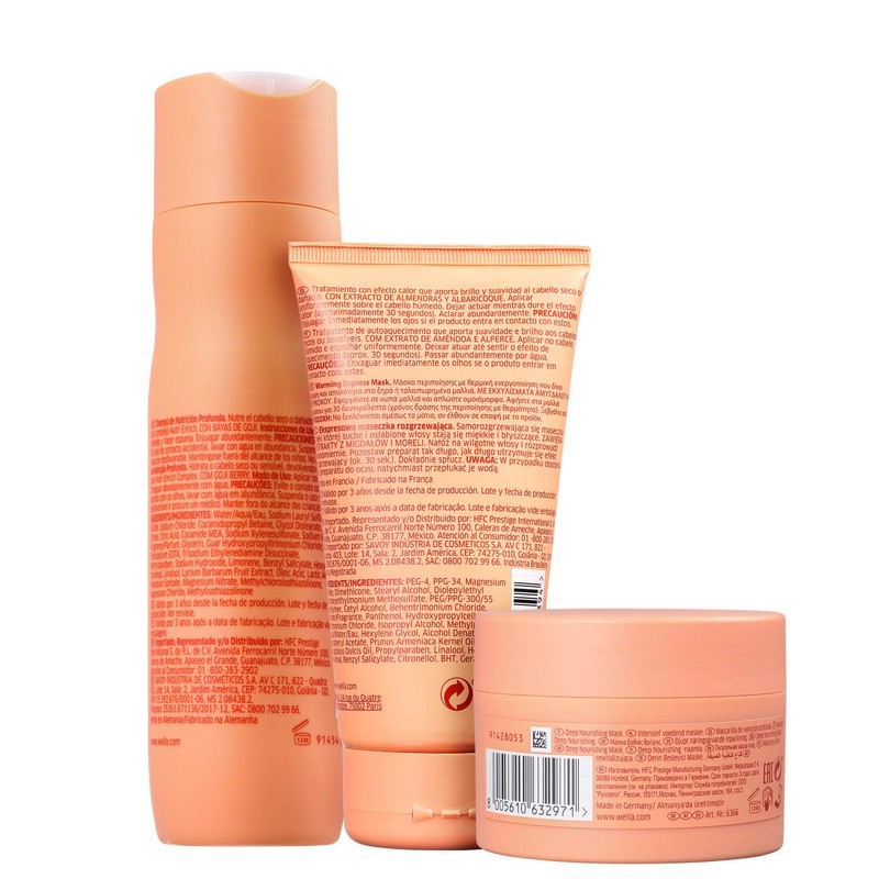 Wella Invigo Nutri-Enrich Express Trio Kit (3 Products) BLZ