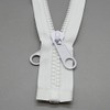 SHUNLI 114Inch #10 Separating Plastic Zippers with Double Pull Slider