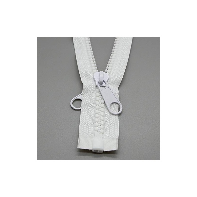 SHUNLI 114Inch #10 Separating Plastic Zippers with Double Pull Slider