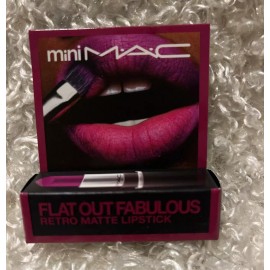M·A·C MAC  Retro Matte  Lipstick  ~ 705 Flat Out Fabulous  ~ Mini  Size - .06 ounces