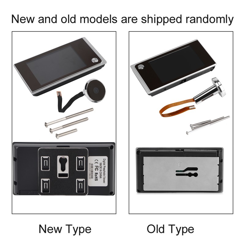 3.5" LCD Digital Video Door Peephole Viewer Camera Home Security