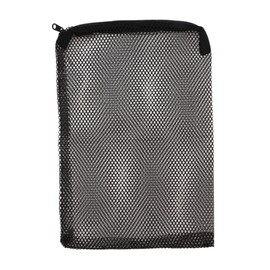 CAPASTEC Aquarium Filter Media Bags, Fine Mesh Filter Bags, Mesh Zipper Bags for Activated Carbon Resin Filters, Reusable Fish Tank Filter Bag, 11.8 x 7.8 Inch, Black