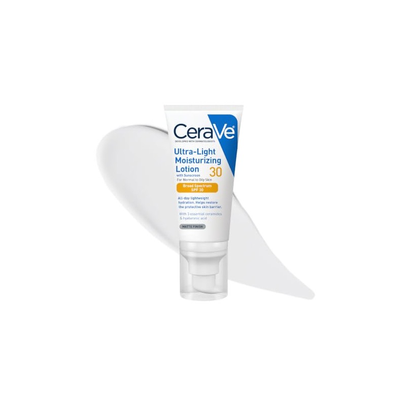 Cerave Face Moisturizer With Spf Ounce Light Weight Lotion Hyaluronic