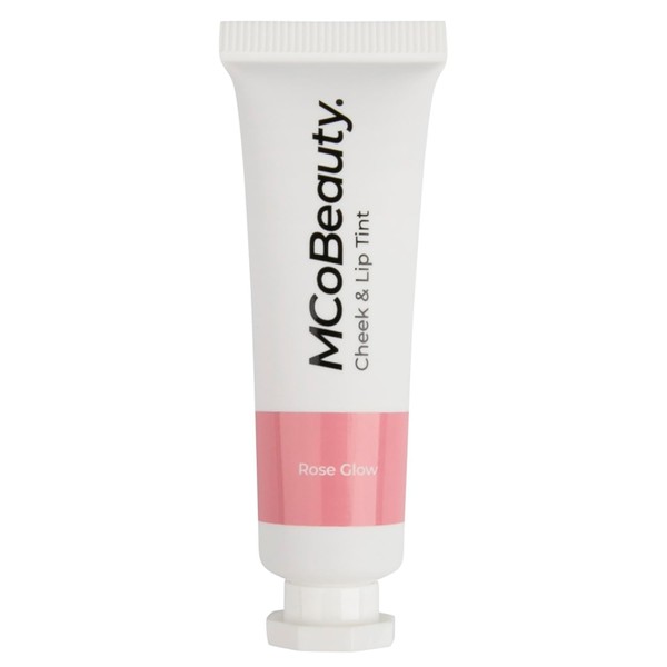 MCoBeauty Cheek & Lip Tint, Rose Glow, Vibrant Pop of