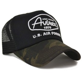 AVIREX Air Force Embroidered Mesh Cap 14590200, camouflage, 57 to 59 cm
