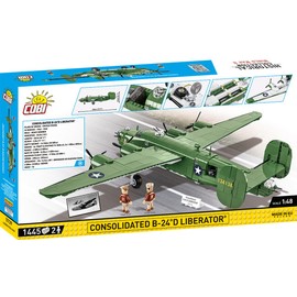 COBI Historical Collection WWII Consolidated B-24®D LIBERATOR® Plane Army Green, Large