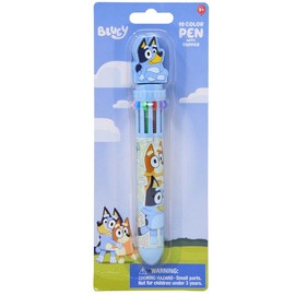 Innovative Designs Bluey 10-in-1 Multicolor Pen With Topper