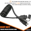 CARROFIX 4 vías de extensión de cable plano para remolque