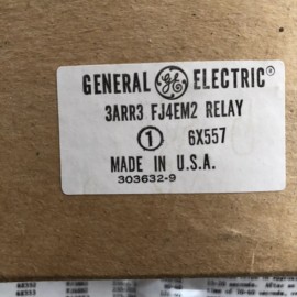 General Electric G.E. Relay 3ARR3FJ4EM2 3ARR3 FJ4EM2 Relay, 6x557 NEW