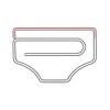 Sunstar Stationery S2837420 Mizutama Clip Illustration Zem Clip Pants