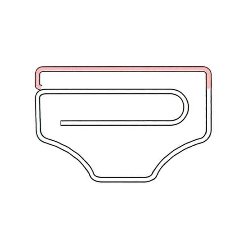 Sunstar Stationery S2837420 Mizutama Clip Illustration Zem Clip Pants