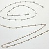 Women's Casual Pearl Accent Mask Strap Necklace Holder Mask Chain Gold/One Size
