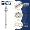 PATIKIL M6 x 100mm 304 Stainless Steel Expansion Bolts, 8