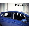 WellVisors Window Visors Wind Deflectors Compatible With Honda 2015-2020 Fit